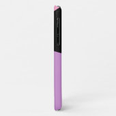 Moderne Abstracte eenvoudige geometrische roze roz Case-Mate iPhone Case (Achterkant/links)