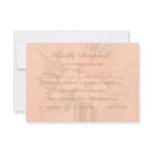 Moderne Abstracte Elegante RSVP-kaart