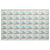 Moderne Abstracte en driehoeksverbinding halverweg Stof (Fat Quarter)