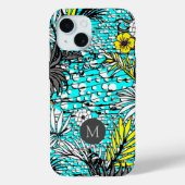 Moderne Abstracte exotische kunst Case-Mate iPhone Case (Achterkant)