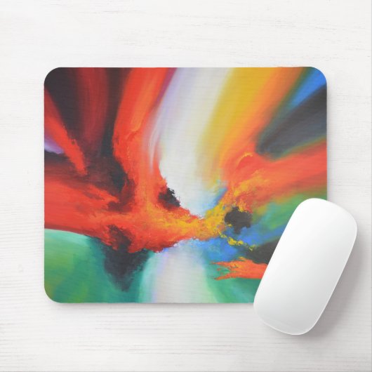 Moderne Abstracte expressionisme Acrlylic Painting Muismat (Met muis)