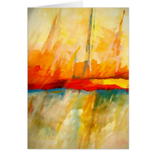 Moderne Abstracte expressionistische schilderijen