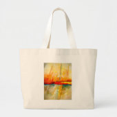 Moderne Abstracte expressionistische schilderijen Grote Tote Bag (Voorkant)
