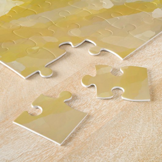 Moderne Abstracte expressionistische schilderijen Legpuzzel (Zijkant)