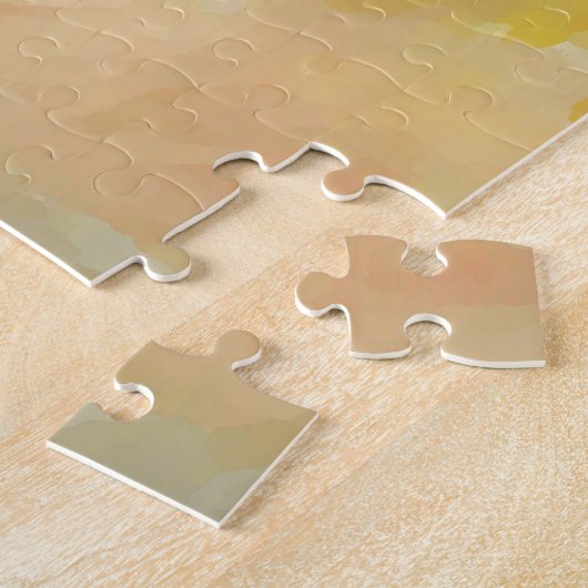 Moderne Abstracte expressionistische schilderijen Legpuzzel (Zijkant)