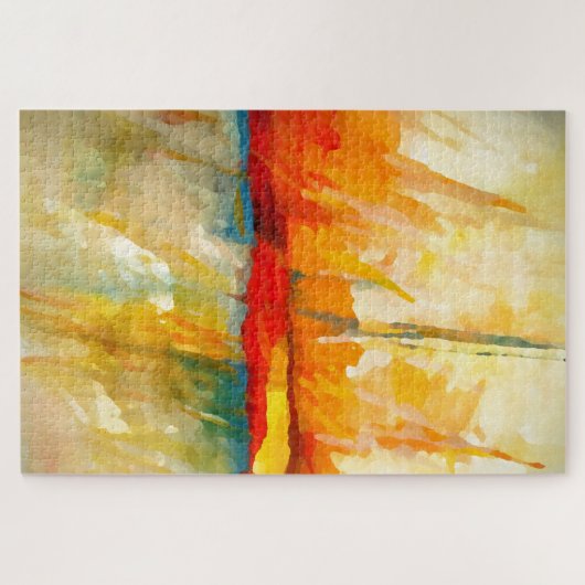 Moderne Abstracte expressionistische schilderijen Legpuzzel (Horizontaal)