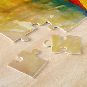 Moderne Abstracte expressionistische schilderijen Legpuzzel (Zijkant)