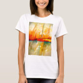 Moderne Abstracte expressionistische schilderijen T-shirt (Voorkant)