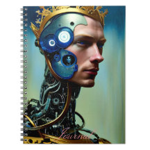 Moderne Abstracte Fantasy Male Journal