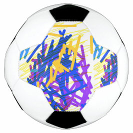 Moderne Abstracte feestelijke verfsplash Voetbal