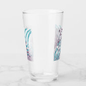 Moderne Abstracte Floral Glas (Rechts)