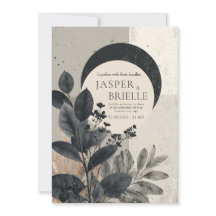 Moderne Abstracte Foliage Wedding