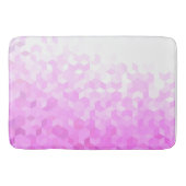 Moderne Abstracte Fuchsia Roze Girly Cube Gradient Badmat (Voorkant)