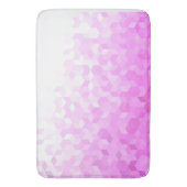 Moderne Abstracte Fuchsia Roze Meisjesachtige Kubu Badmat (Voorkant Verticaal)