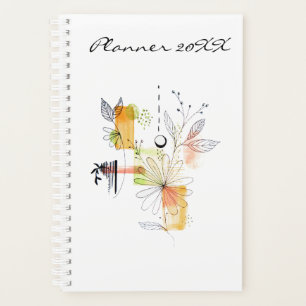 Moderne Abstracte galerij Planner
