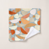 Moderne Abstracte gebastel geometrisch Bad Handdoek (Wasdoekje)