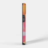 Moderne Abstracte Geel iPhone Hoesje (Rechterkant)