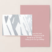 Moderne Abstracte Geometrale Dagen Folie Kaarten (Display)