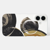 Moderne Abstracte geometrie Case-Mate iPhone Case (Achterkant (horizontaal))