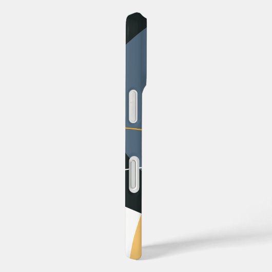 Moderne Abstracte geometrie Case-Mate iPhone Case (Achterkant / Rechts)