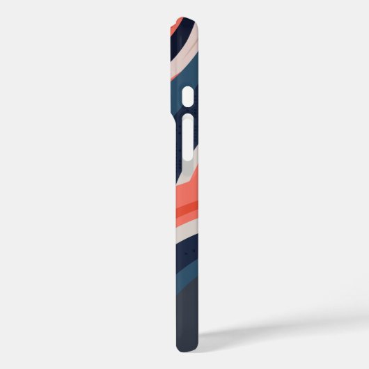 Moderne Abstracte geometrie Case-Mate iPhone Case (Achterkant / Links)