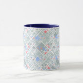 Moderne abstracte geometrie. mok (Midden)