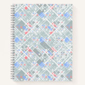 Moderne abstracte geometrie. notitieboek (Voorkant)