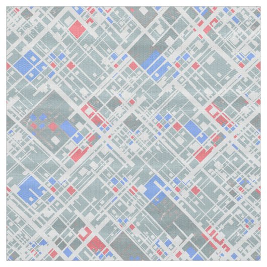 Moderne abstracte geometrie. stof (Swatch)