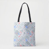 Moderne abstracte geometrie. tote bag (Voorkant)