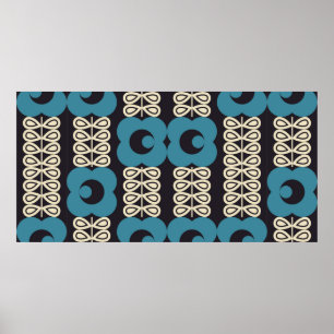 Moderne abstracte geometrische achtergrond met ges poster