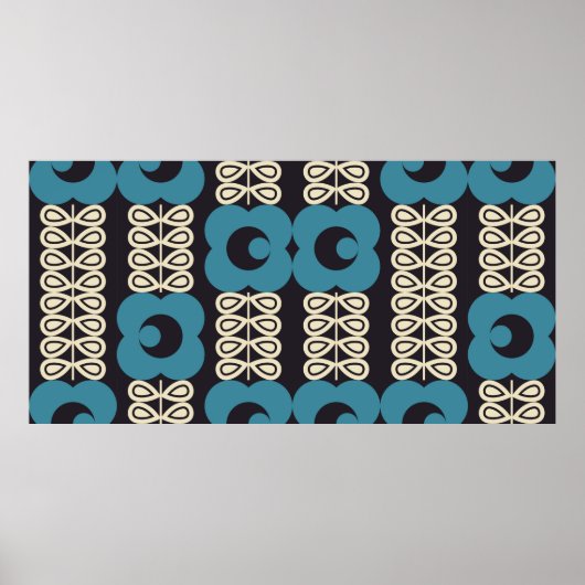Moderne abstracte geometrische achtergrond met ges poster (Voorkant)