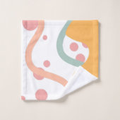Moderne Abstracte Geometrische Badkamer Handdoek S (Wasdoekje)