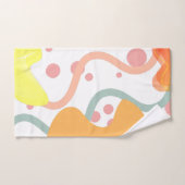 Moderne Abstracte Geometrische Badkamer Handdoek S (Handdoek)