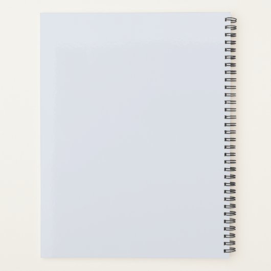 Moderne Abstracte Geometrische Cirkels Planner (Achterkant)