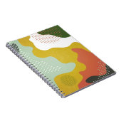 Moderne abstracte geometrische compositie met deco notitieboek (Rechterzijde)