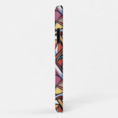 Moderne abstracte geometrische digitale patroon 48 Case-Mate iPhone case (Achterkant/rechts)