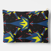 Moderne abstracte geometrische digitale patroon 57 etui (Achterkant)