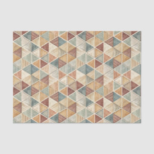Moderne Abstracte Geometrische Driehoek Ontwerp Pa Tissuepapier