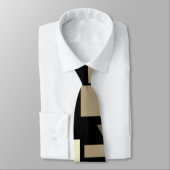 Moderne Abstracte geometrische grafische vormgevin Stropdas (Gebonden)