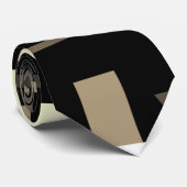 Moderne Abstracte geometrische grafische vormgevin Stropdas (Opgerold)