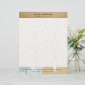 MODERNE ABSTRACTE GEOMETRISCHE KERAMISCHE TEXTUUR BRIEFHOOFD (Staand voorkant)