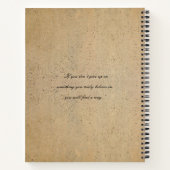 MODERNE ABSTRACTE GEOMETRISCHE KERAMISCHE TEXTUUR NOTITIEBOEK (Achterkant)