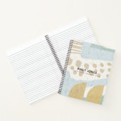 MODERNE ABSTRACTE GEOMETRISCHE KERAMISCHE TEXTUUR NOTITIEBOEK (Binnen)