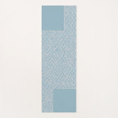 Moderne Abstracte Geometrische Kleurblok Yogamat | (Voorkant)