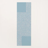 Moderne Abstracte Geometrische Kleurblok Yogamat | (Achterkant)