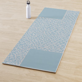 Moderne Abstracte Geometrische Kleurblok Yogamat |