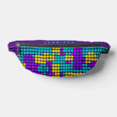 Moderne Abstracte geometrische kleurrijke Speelgoe Heuptasje (Liggend)