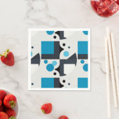 Moderne Abstracte Geometrische Kunst Servet (Insitu)