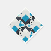 Moderne Abstracte Geometrische Kunst Servet (Hoek)