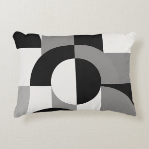 Moderne Abstracte Geometrische Kunstpatroon in Mon Accent Kussen